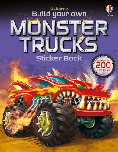 Build Your Own Monster Trucks Sticker Book