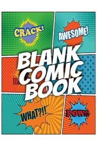 Blank Comic Book