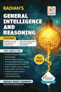 General Intelligence & Reasoning Guide Book for JNV, Sainik School (AISSEE), RMS and Other Competitive Exams in English 2025 (Latest Edition)