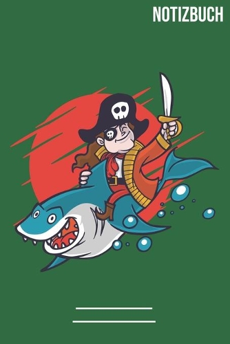 Notizbuch Gepunktet Pirat Kind Hai: A5 Notebook - 111 Seiten - Extra Kalender 2020 - Einzigartig - Dotgrid - Dotted - Punktraster - Geschenk - Geschenkidee