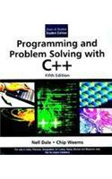 Programming And Problem Solving With C++