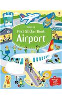 First Sticker Book Airport