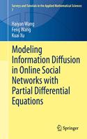 Modeling Information Diffusion in Online Social Networks with Partial Differential Equations