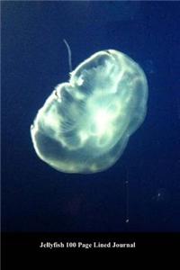 Jellyfish 100 Page Lined Journal: Blank 100 Page Lined Journal for Your Thoughts, Ideas, and Inspiration