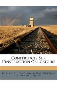 Conférences Sur l'Instruction Obligatoire