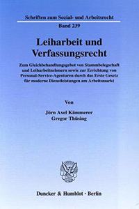 Leiharbeit Und Verfassungsrecht