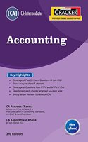 Taxmanns CRACKER for Accounting - Coverage of 23 Past Exam Questions (incl. RTPs & MTPs of ICAI) arranged Sub-topic Wise, with Trend Analysis for past seven attempts for CA Intermediate