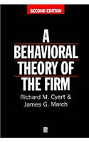 Behavioral Theory of the Firm