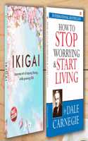 Best Motivational Books In English - Ikigai + How to Stop Worrying & Start Living