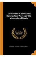 Interaction of Shock and Rare-faction Waves in One-dimensional Media