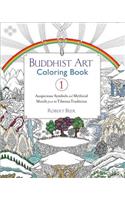 Buddhist Art Coloring, Book 1