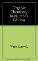 Organic Chemistry Instructor's Edition