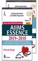 AIIMS ESSENCE 2019-2018 (Vol. 1 Part A & B)