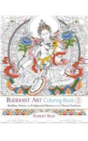 Buddhist Art Coloring, Book 2