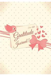 Gratitude Journal for Kids