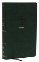 Nkjv, End-Of-Verse Reference Bible, Personal Size Large Print, Leathersoft, Green, Red Letter, Comfort Print