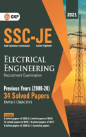 Ssc 2021 Junior Engineers Paper I Electrical Engineering 34 Previous Years Solved Papers (2008-20)