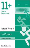 11+ Verbal Reasoning Rapid Tests Book 4: Year 5, Ages 9-10