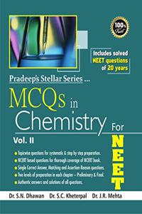 Pradeep's Stellar Series MCQs in Chemistry for NEET: Vol. 2, 2021