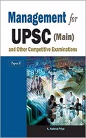 Management For Upsc (Main) And Other Competitive Examinations (Paper Ii)
