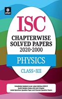 ISC Chapterwise Solved Papers Physics Class 12 for 2021 Exam
