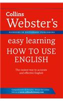 Webster’s Easy Learning How to use English: (Collins Webster’s Easy Learning)