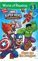 World of Reading: Marvel Super Hero Adventures: These Are the Avengers-Level 1