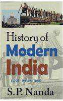 History of Modern India