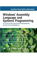 Windows Assembly Language and Systems Programming