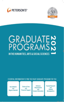 Graduate Programs in the Humanities, Arts & Social Sciences 2021