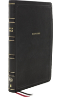 Nkjv, Deluxe Reference Bible, Center-Column Giant Print, Leathersoft, Black, Red Letter Edition, Thumb Indexed, Comfort Print