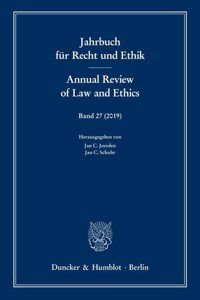 Jahrbuch Fur Recht Und Ethik / Annual Review of Law and Ethics