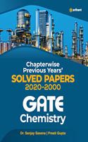 Chapterwise Solved Papers (2020-2000) Chemistry GATE for 2021