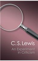 An Experiment in Criticism