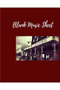 Blank Music Sheet