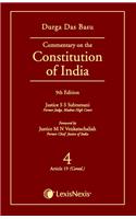 Commentary On The Constitution Of India; Vol. 4 (Covering Article 19 (Contd.))