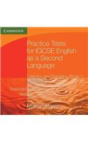 Practice Tests for Igcse English as a Second Language: Listening and Speaking, Extended Level Audio CDs (2) (Accompanies Bk 1)
