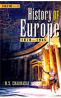 History Of Europe : 1789-1870 ( Vol. 4 )