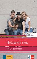 Netzwerk neu in Teilbanden: Kurs- und Ubungsbuch A1.2 mit Audios und Videos