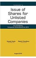 Issue Of Shares For Unlisted Companies