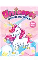 Unicorn Coloring Book for Kids Ages 4-8