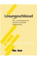 Lehr- und Ubungsbuch der deutschen Grammatik