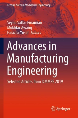 Advances in Manufacturing Engineering