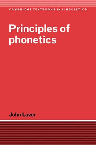 Principles of Phonetics