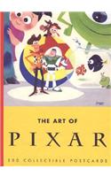 Art of Pixar: 100 Collectible Postcards (Book of Postcards, Disney Postcards, Animated Gift Card)