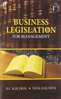 Business Legislation For Management