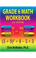 Grade 6 Math Workbook with Answers