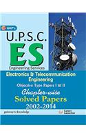 UPSC ES Objective Type (Paper I & II) Electronics & Telecommunications Engineering Chapter Wise Solved Paper 2002-2014