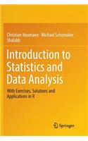 Introduction to Statistics and Data Analysis