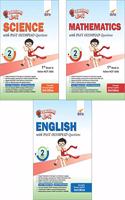 Olympiad Champs Science, Mathematics, English Class 2 with Past Questions